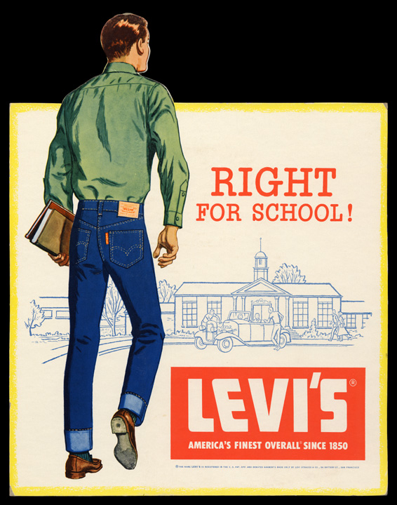1950's, Counter Card | Levi's® Vintage and Collectibles ... and more